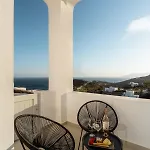 شقة Pnoe- Overlooking The Aegean Sea إيوس خورا